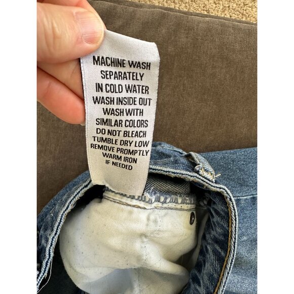 Rsq Womens High Rise Straight Jeans 27 distressed‎ denim straight leg - Picture 8 of 8